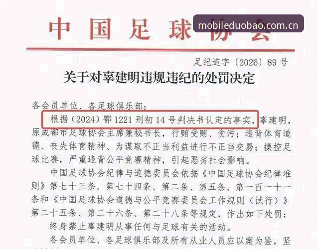 解读中国足球第三批禁足名单：在多宝体育平台了解行业整顿的完整指南